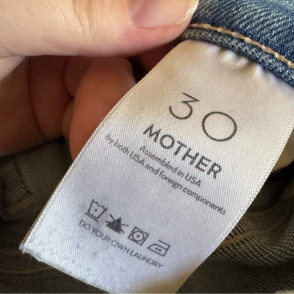 MOTHER | Love In A Boat The Insider Crop Step Fray Jeans - Picture 6 of 8